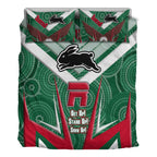 vibe-hoodie-bedding-set-south-sydney-rabbitohs-naidoc-2022-sporty-style-bedding-set
