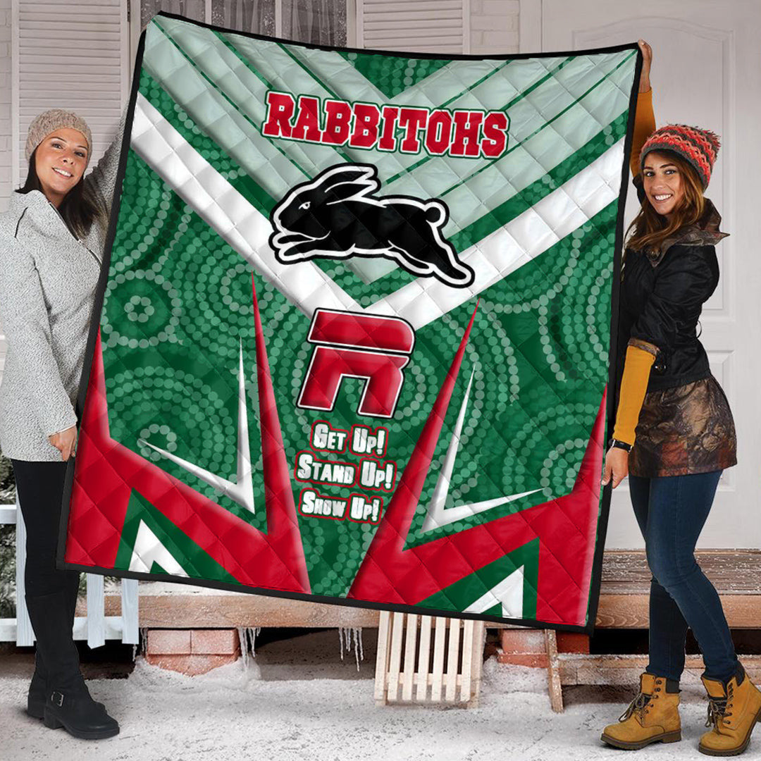 vibe-hoodie-quilt-south-sydney-rabbitohs-naidoc-2022-sporty-style-quilt