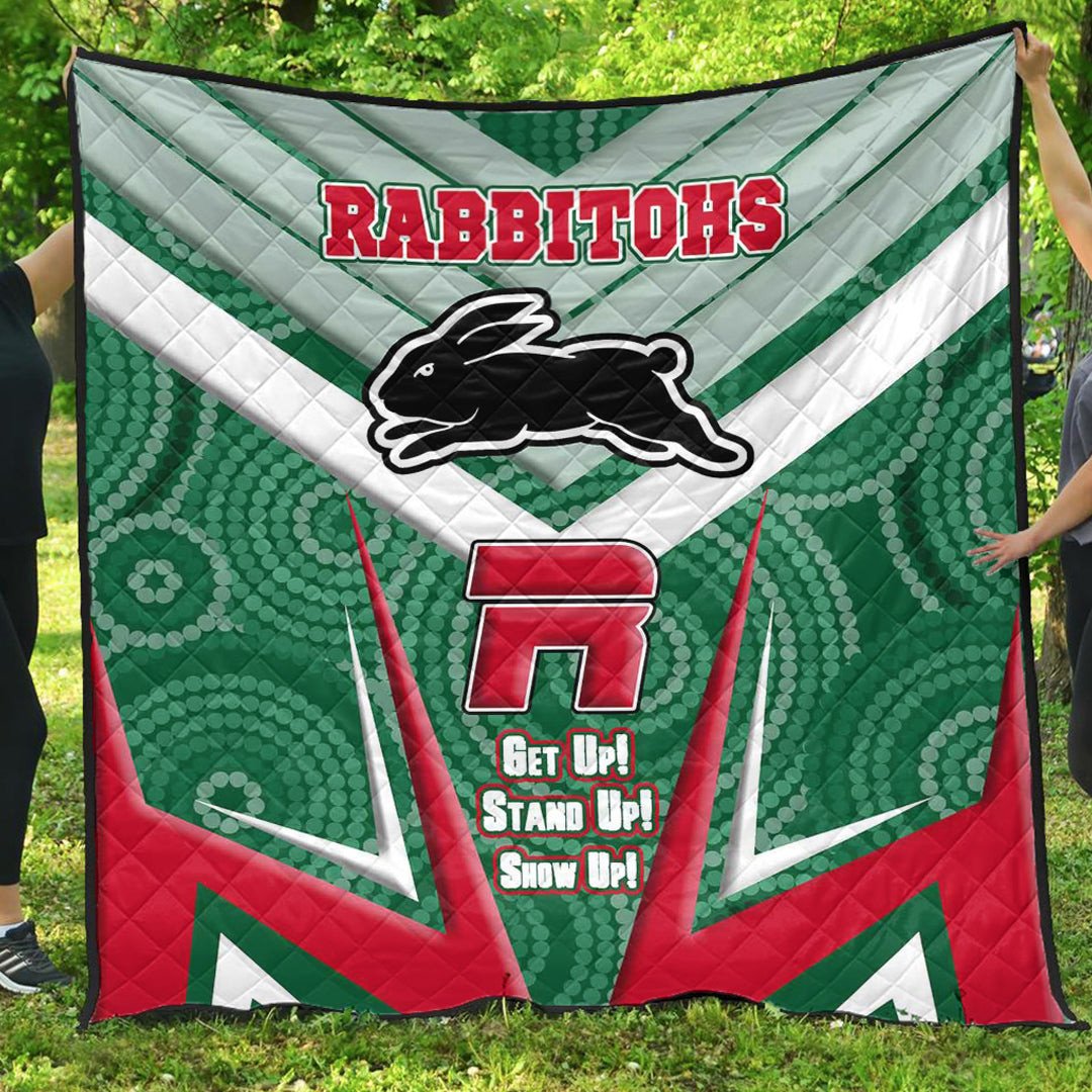 vibe-hoodie-quilt-south-sydney-rabbitohs-naidoc-2022-sporty-style-quilt
