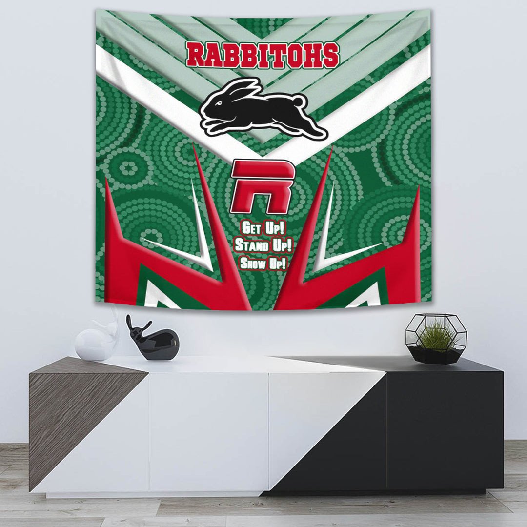 vibe-hoodie-tapestry-south-sydney-rabbitohs-naidoc-2022-sporty-style-tapestry