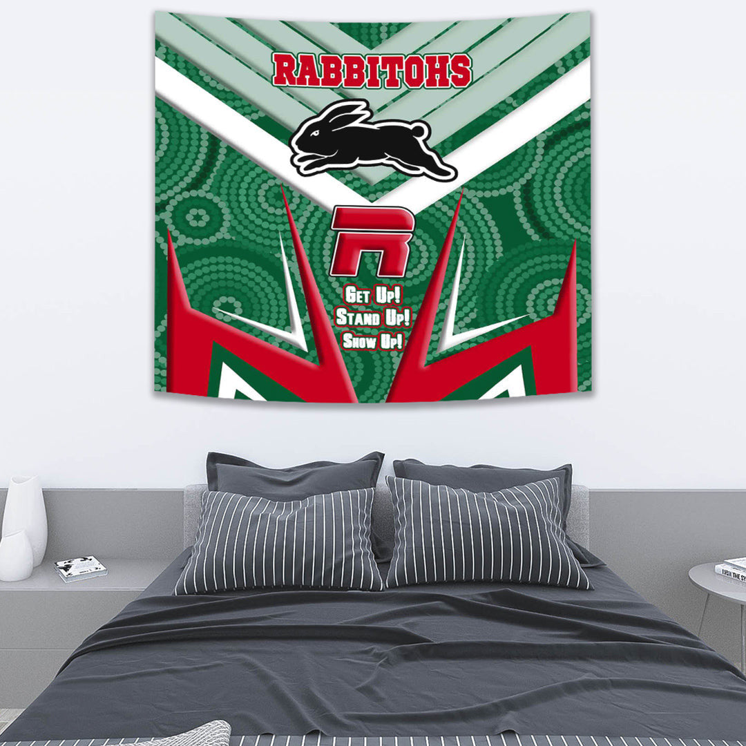 vibe-hoodie-tapestry-south-sydney-rabbitohs-naidoc-2022-sporty-style-tapestry