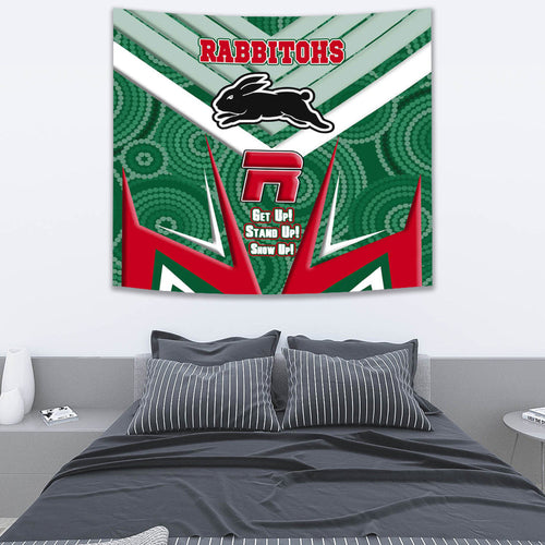vibe-hoodie-tapestry-south-sydney-rabbitohs-naidoc-2022-sporty-style-tapestry