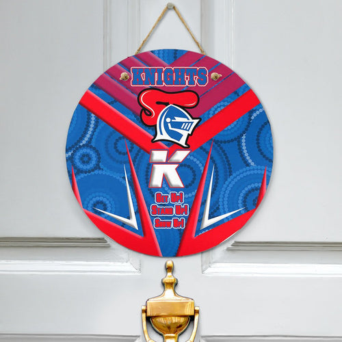 vibe-hoodie-hanging-door-sign-newcastle-knightsnaidoc-2022-sporty-style-hanging-door-sign