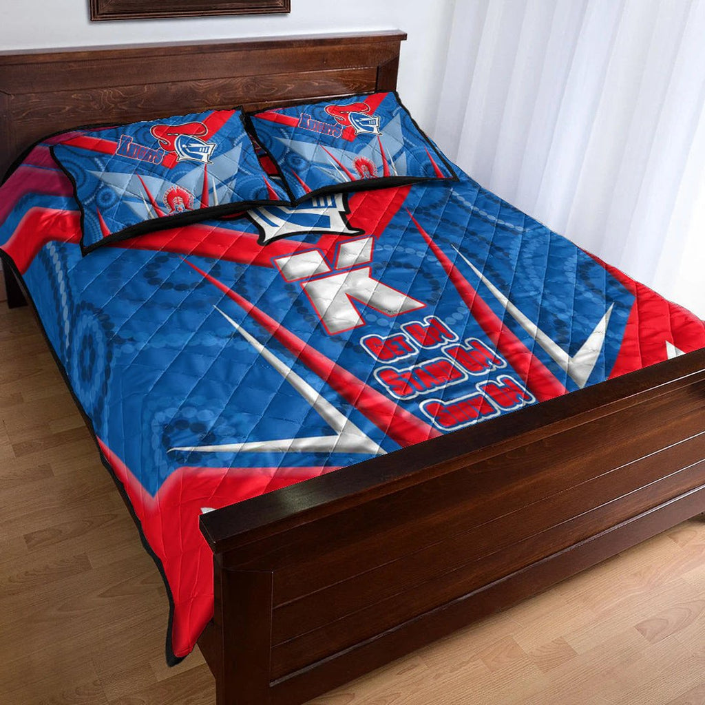 vibe-hoodie-quilt-bed-set-newcastle-knightsnaidoc-2022-sporty-style-quilt-bed-set