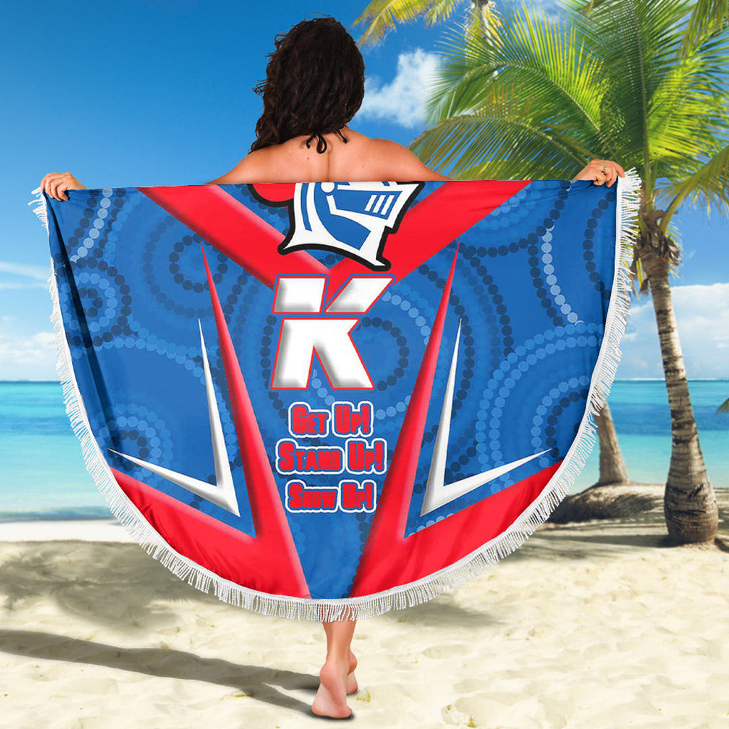 vibe-hoodie-beach-blanket-newcastle-knightsnaidoc-2022-sporty-style-beach-blanket