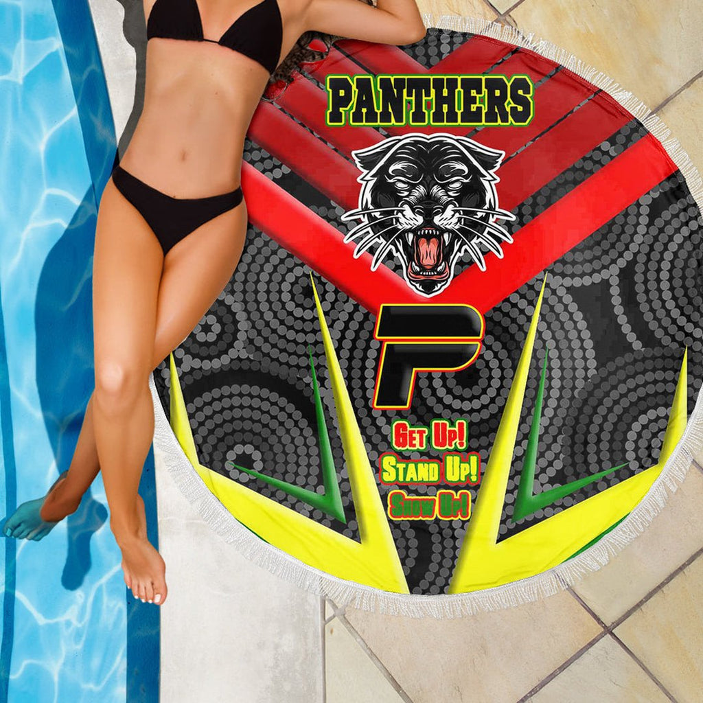 vibe-hoodie-beach-blanket-penrith-pantherss-naidoc-2022-sporty-style-beach-blanket