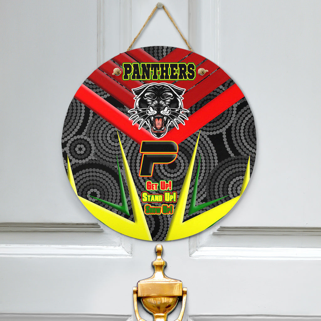 vibe-hoodie-hanging-door-sign-penrith-pantherss-naidoc-2022-sporty-style-hanging-door-sign