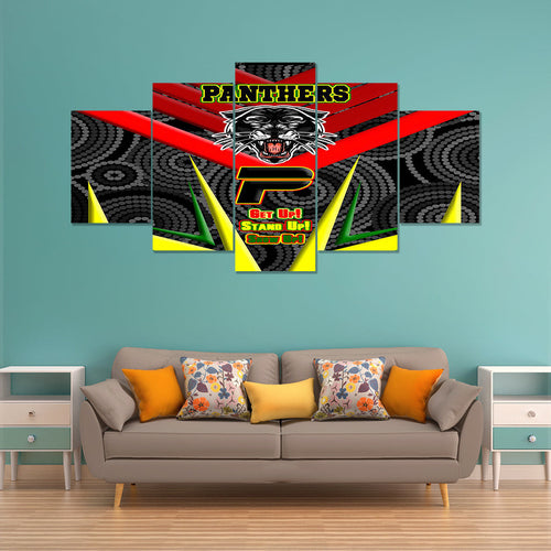 vibe-hoodie-canvas-wall-art-penrith-pantherss-naidoc-2022-sporty-style-canvas-wall-art