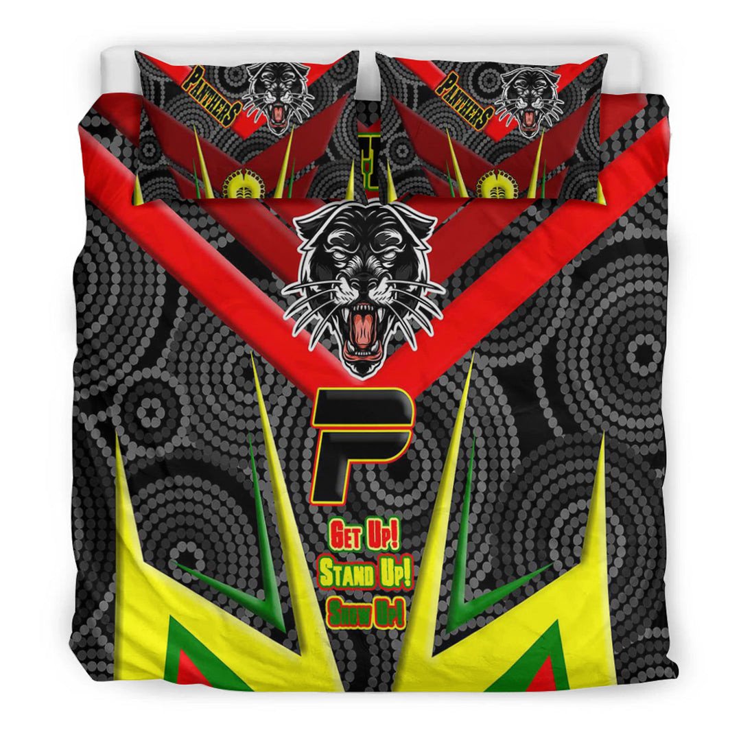 vibe-hoodie-bedding-set-penrith-pantherss-naidoc-2022-sporty-style-bedding-set