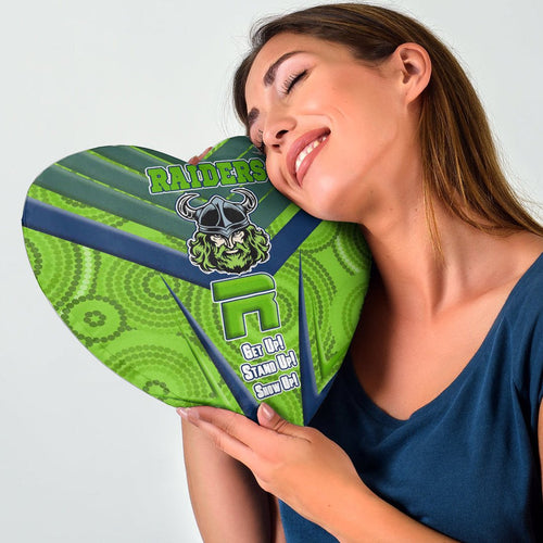 vibe-hoodie-heart-shaped-pillow-canberra-raidersnaidoc-2022-sporty-style-heart-shaped-pillow