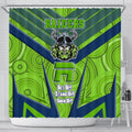 vibe-hoodie-shower-curtain-canberra-raidersnaidoc-2022-sporty-style-shower-curtain
