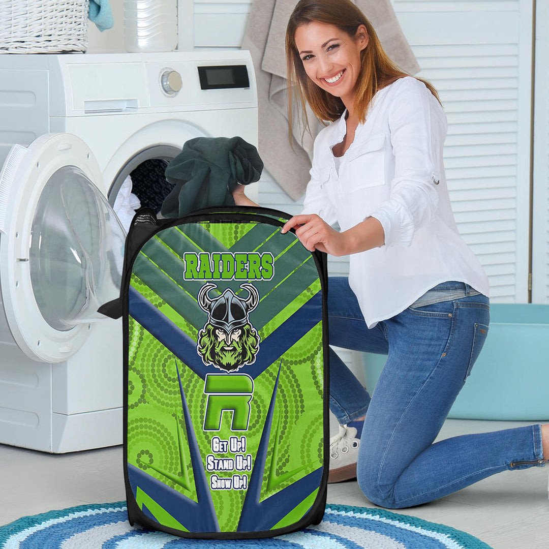 vibe-hoodie-laundry-hamper-canberra-raidersnaidoc-2022-sporty-style-laundry-hamper