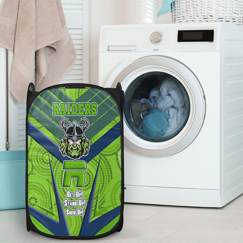 vibe-hoodie-laundry-hamper-canberra-raidersnaidoc-2022-sporty-style-laundry-hamper