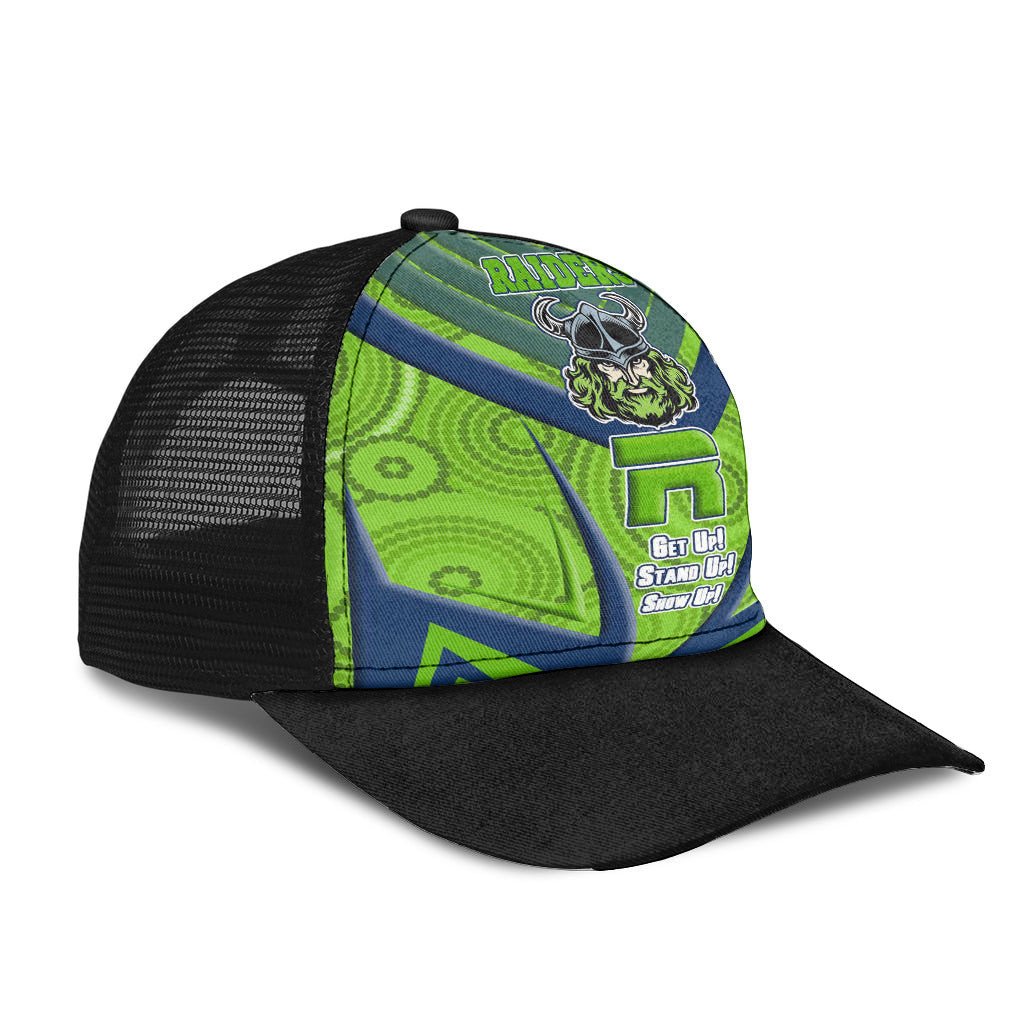 vibe-hoodie-mesh-back-cap-canberra-raidersnaidoc-2022-sporty-style-mesh-back-cap