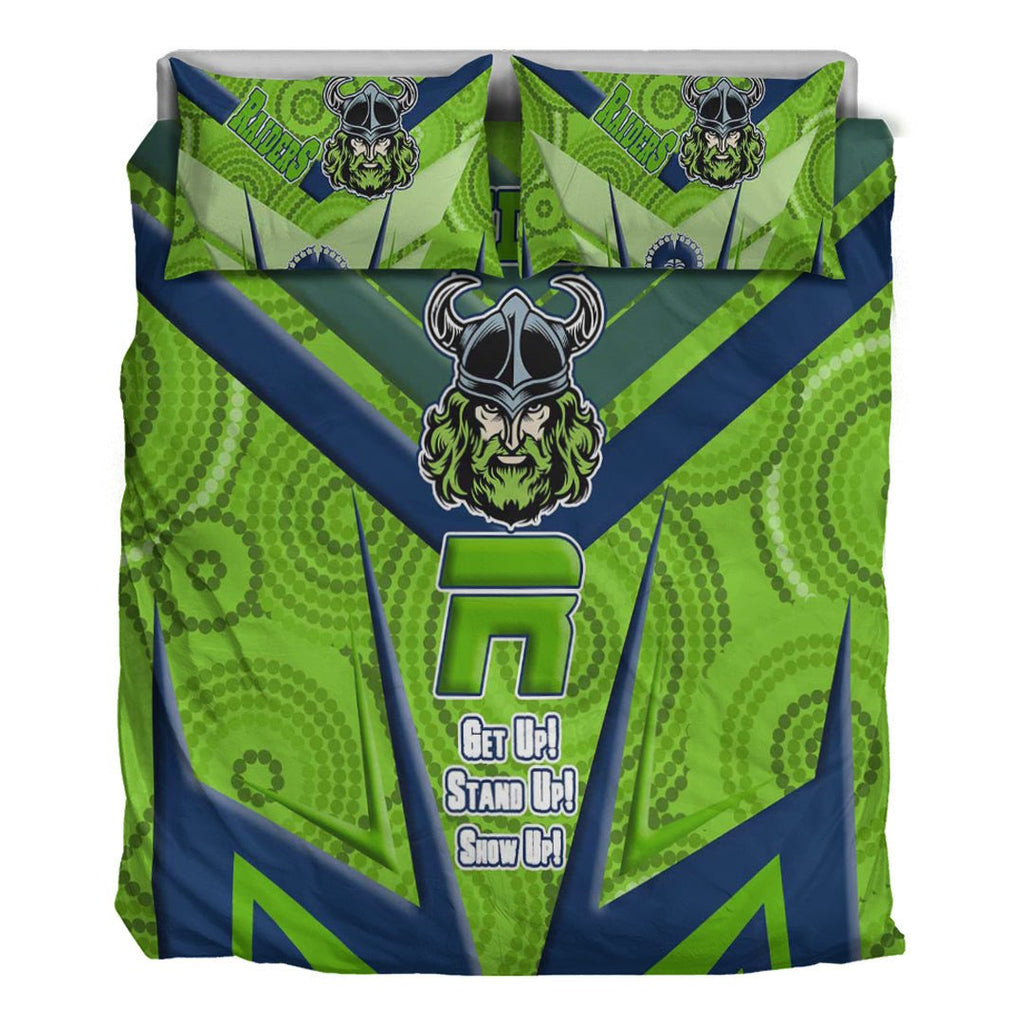 vibe-hoodie-bedding-set-canberra-raidersnaidoc-2022-sporty-style-bedding-set