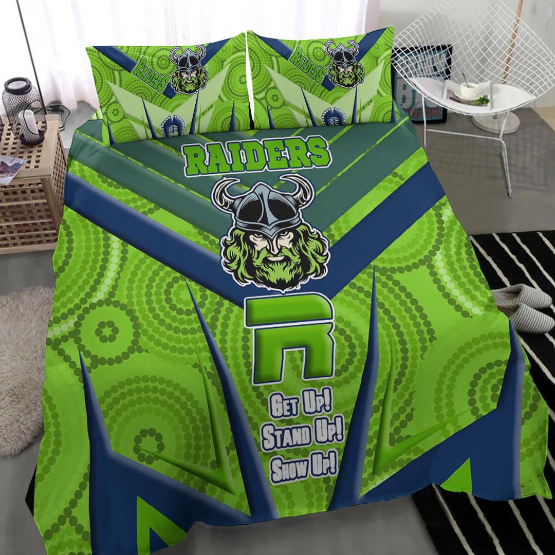 vibe-hoodie-bedding-set-canberra-raidersnaidoc-2022-sporty-style-bedding-set