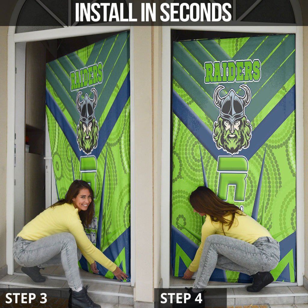 vibe-hoodie-door-sock-canberra-raidersnaidoc-2022-sporty-style-door-sock
