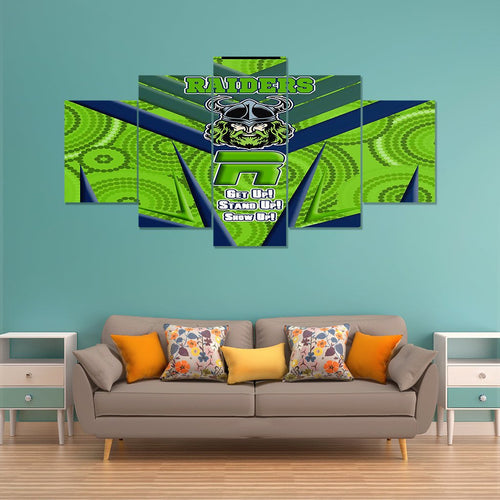 vibe-hoodie-canvas-wall-art-canberra-raidersnaidoc-2022-sporty-style-canvas-wall-art