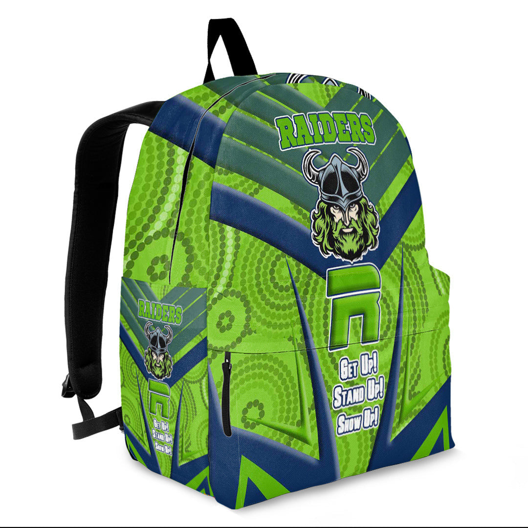 vibe-hoodie-backpack-canberra-raidersnaidoc-2022-sporty-style-backpack