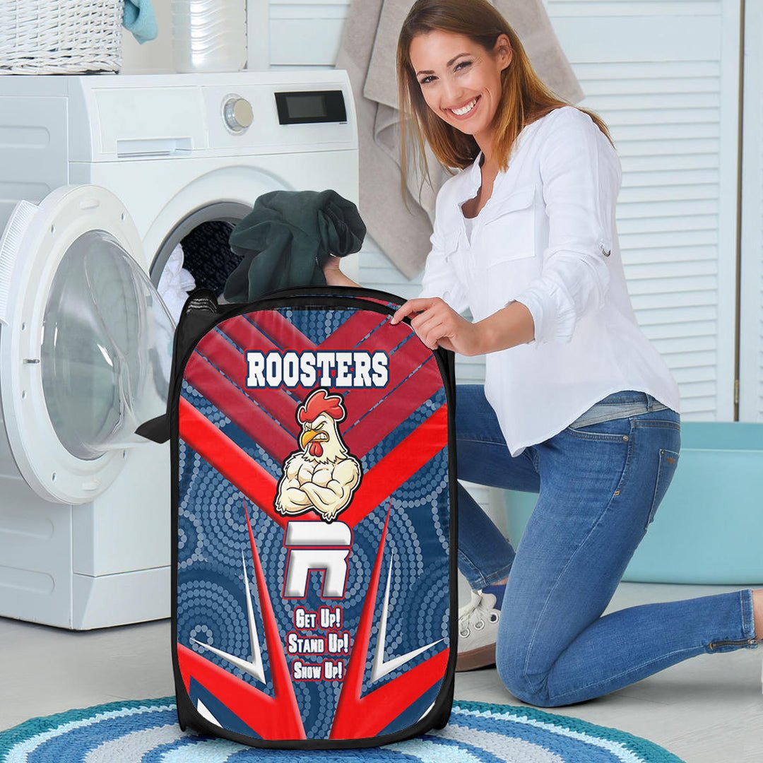 vibe-hoodie-laundry-hamper-sydney-roosters-naidoc-2022-sporty-style-laundry-hamper