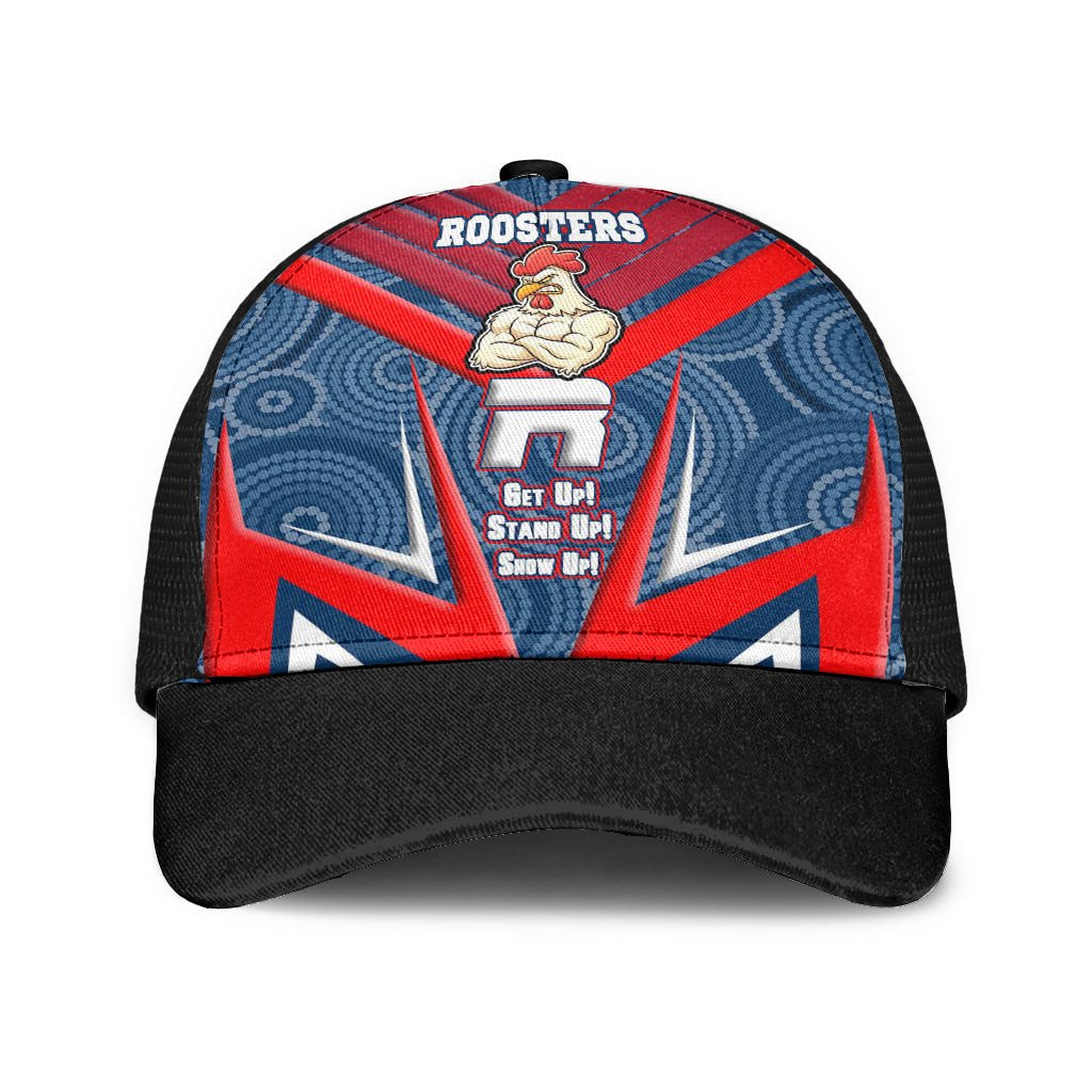 vibe-hoodie-mesh-back-cap-sydney-roosters-naidoc-2022-sporty-style-mesh-back-cap