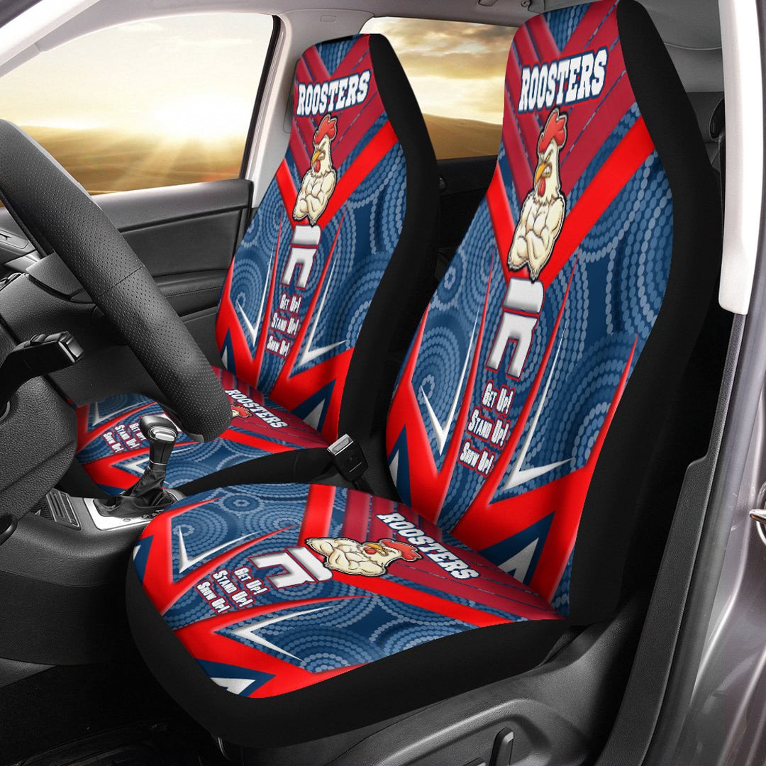 vibe-hoodie-car-seat-covers-sydney-roosters-naidoc-2022-sporty-style-car-seat-covers