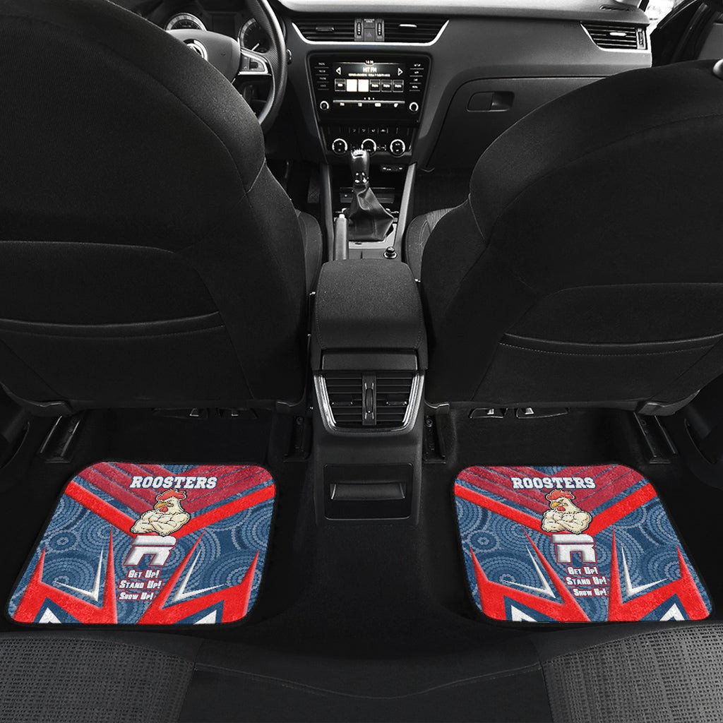 vibe-hoodie-front-and-back-car-mats-sydney-roosters-naidoc-2022-sporty-style-front-and-back-car-mats