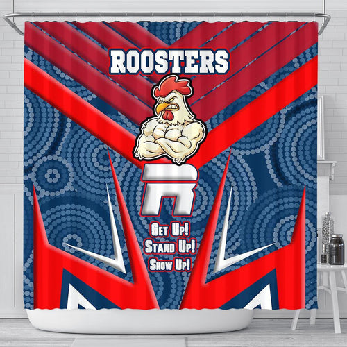 vibe-hoodie-shower-curtain-sydney-roosters-naidoc-2022-sporty-style-shower-curtain