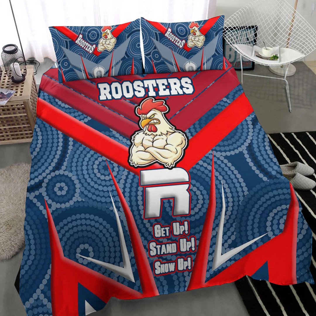 vibe-hoodie-bedding-set-sydney-roosters-naidoc-2022-sporty-style-bedding-set