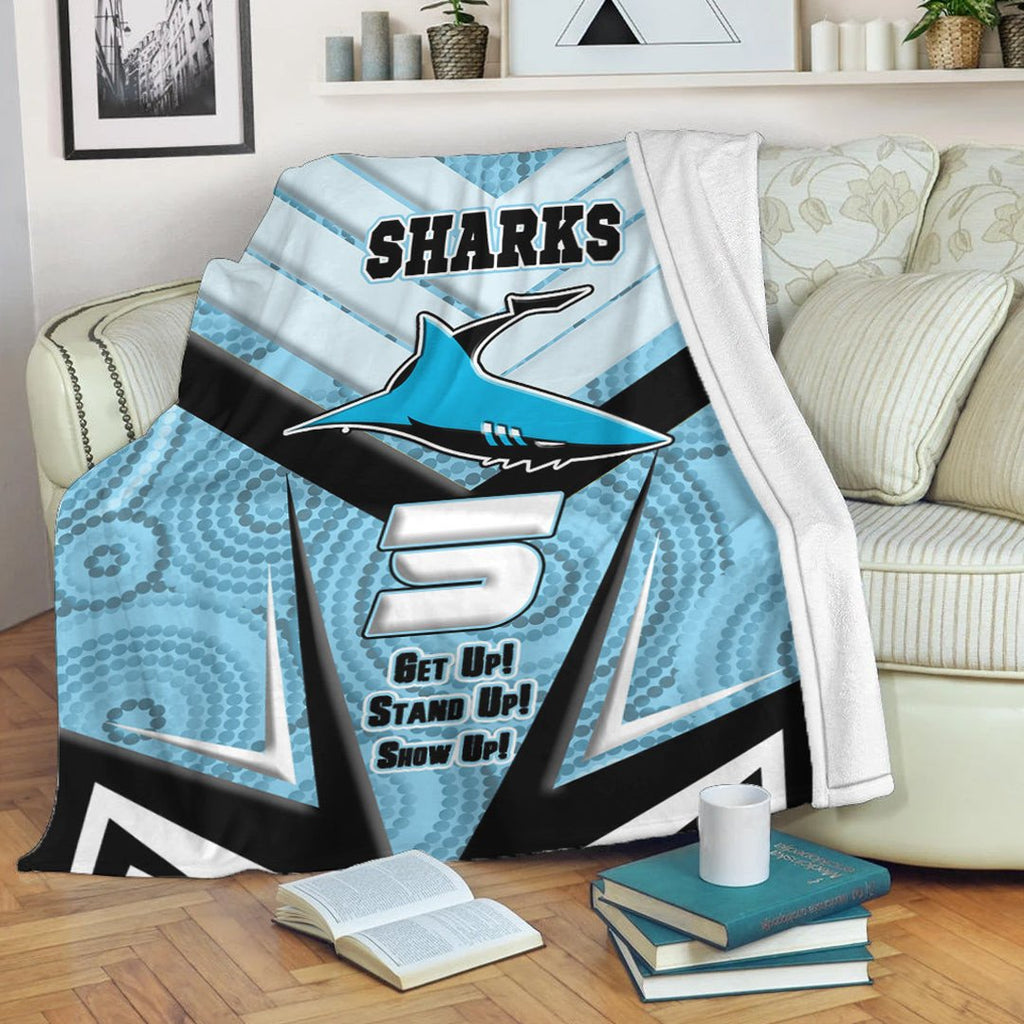 vibe-hoodie-premium-blanket-cronulla-sutherland-sharks-naidoc-2022-sporty-style-premium-blanket