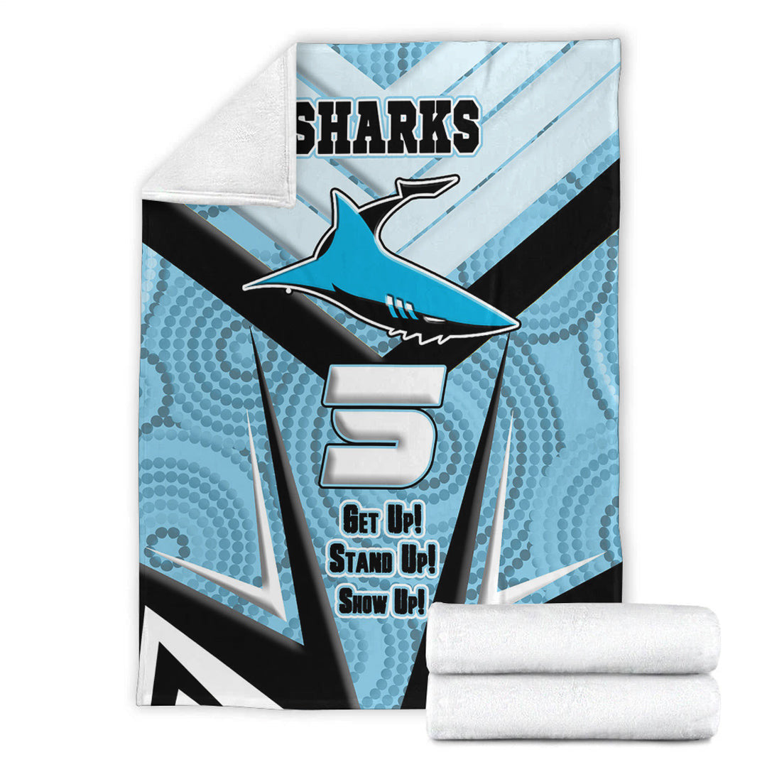 vibe-hoodie-premium-blanket-cronulla-sutherland-sharks-naidoc-2022-sporty-style-premium-blanket