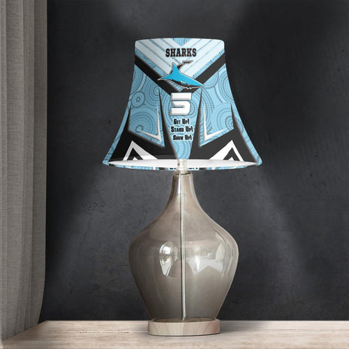 vibe-hoodie-bell-lamp-shade-cronulla-sutherland-sharks-naidoc-2022-sporty-style-bell-lamp-shade