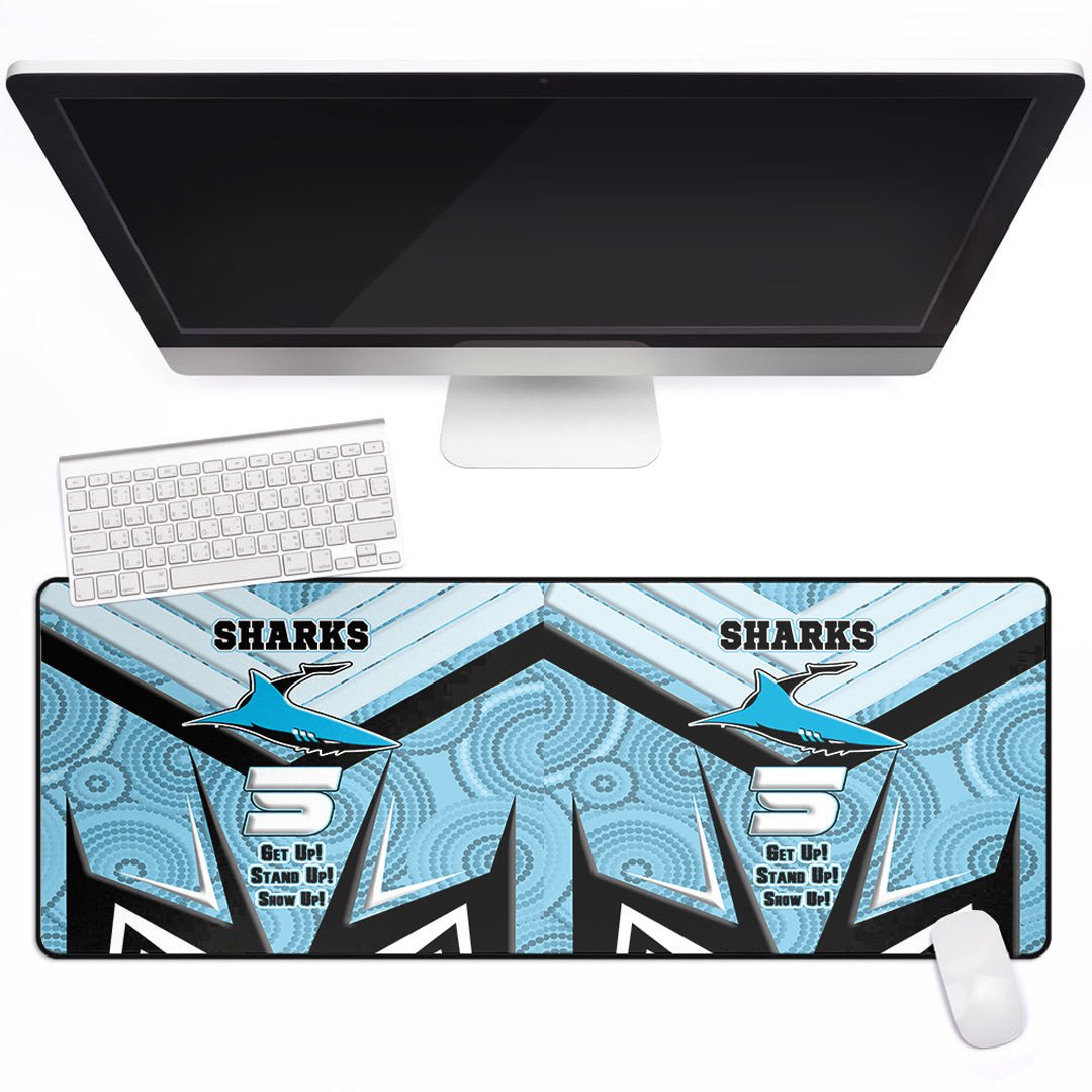 vibe-hoodie-mouse-mat-cronulla-sutherland-sharks-naidoc-2022-sporty-style-mouse-mat