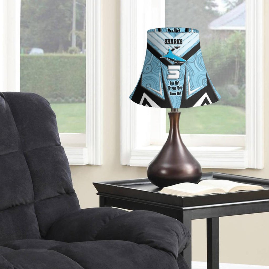 vibe-hoodie-bell-lamp-shade-cronulla-sutherland-sharks-naidoc-2022-sporty-style-bell-lamp-shade