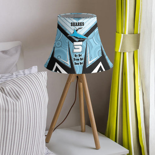 vibe-hoodie-bell-lamp-shade-cronulla-sutherland-sharks-naidoc-2022-sporty-style-bell-lamp-shade