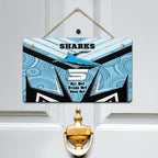vibe-hoodie-hanging-door-sign-cronulla-sutherland-sharks-naidoc-2022-sporty-style-hanging-door-sign