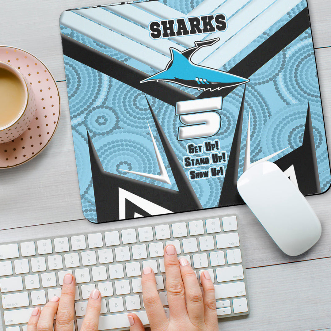 vibe-hoodie-mouse-pad-cronulla-sutherland-sharks-naidoc-2022-sporty-style-mouse-pad