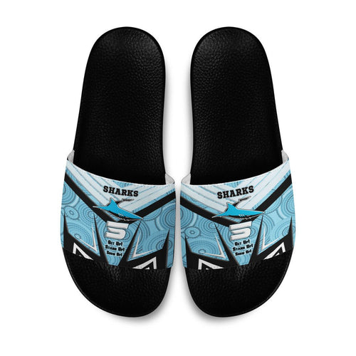 vibe-hoodie-slide-sandals-cronulla-sutherland-sharks-naidoc-2022-sporty-style-slide-sandals