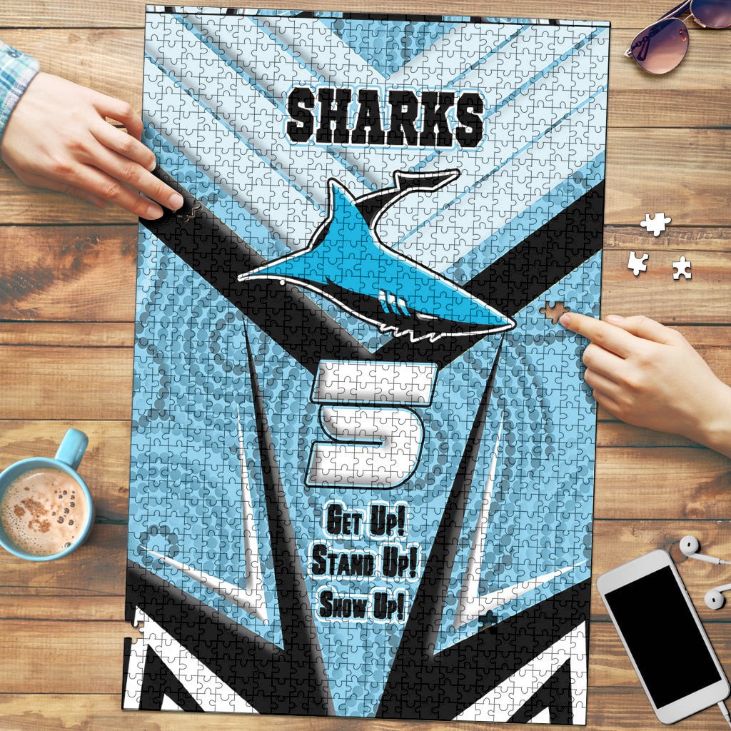 vibe-hoodie-jigsaw-puzzle-cronulla-sutherland-sharks-naidoc-2022-sporty-style-jigsaw-puzzle