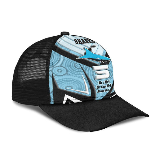 vibe-hoodie-mesh-back-cap-cronulla-sutherland-sharks-naidoc-2022-sporty-style-mesh-back-cap