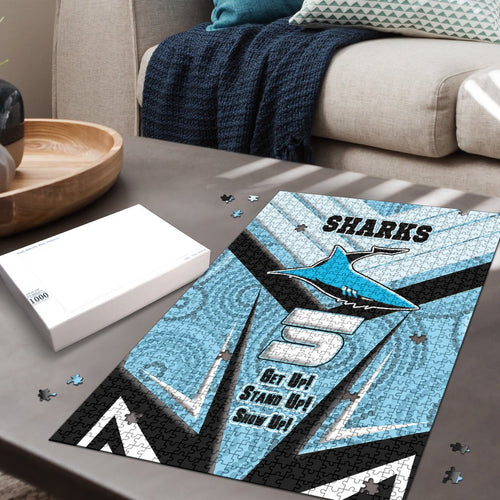 vibe-hoodie-jigsaw-puzzle-cronulla-sutherland-sharks-naidoc-2022-sporty-style-jigsaw-puzzle