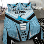 vibe-hoodie-bedding-set-cronulla-sutherland-sharks-naidoc-2022-sporty-style-bedding-set