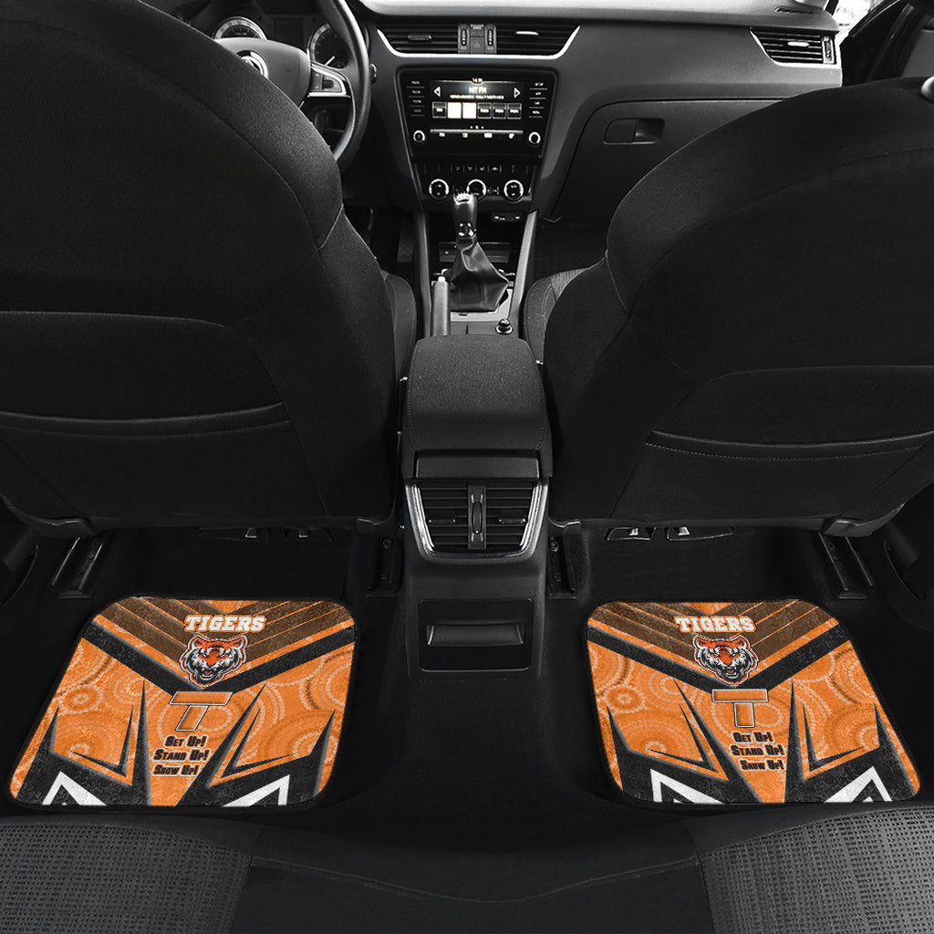 vibe-hoodie-front-and-back-car-mats-west-tigers-naidoc-2022-sporty-style-front-and-back-car-mats