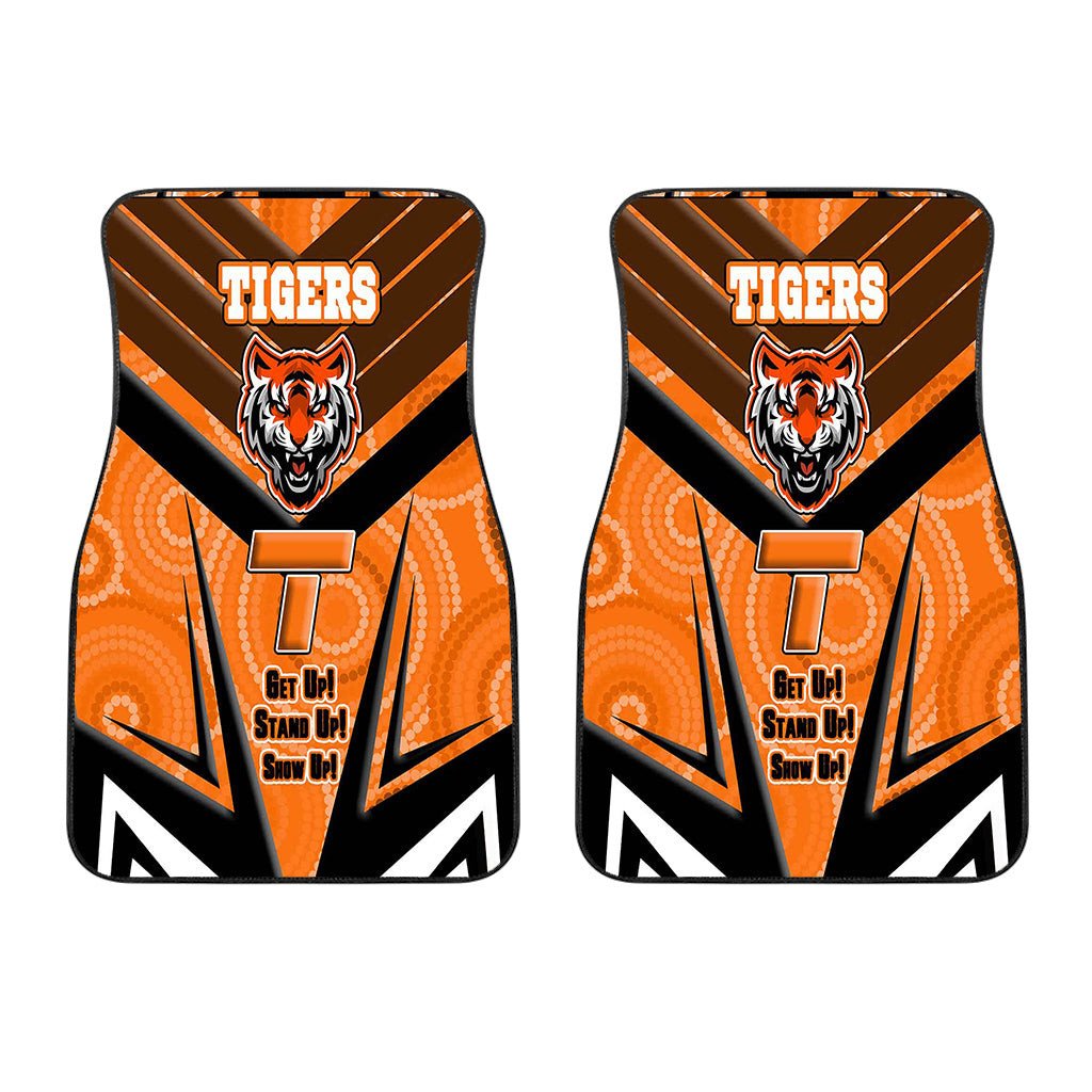 vibe-hoodie-front-and-back-car-mats-west-tigers-naidoc-2022-sporty-style-front-and-back-car-mats