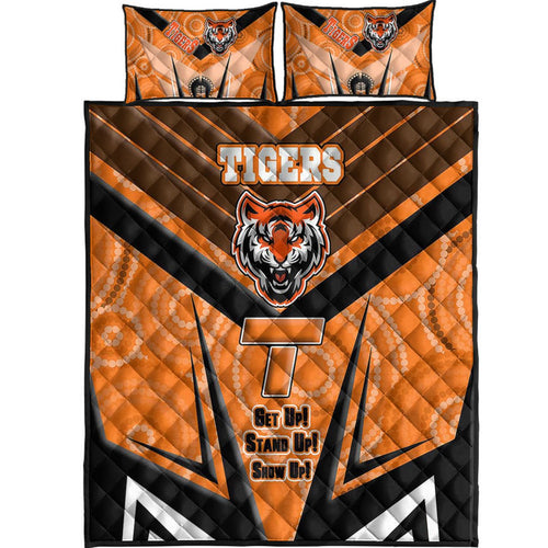 vibe-hoodie-quilt-bed-set-west-tigers-naidoc-2022-sporty-style-quilt-bed-set