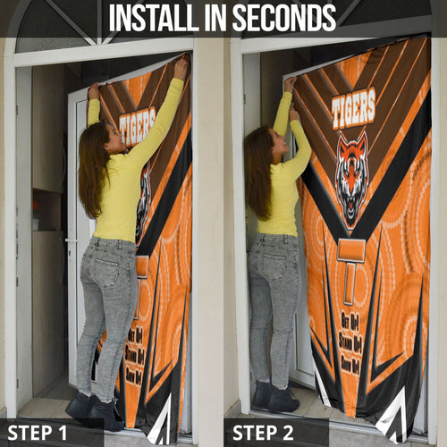 vibe-hoodie-door-sock-west-tigers-naidoc-2022-sporty-style-door-sock