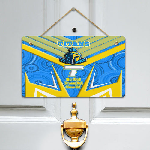 vibe-hoodie-hanging-door-sign-gold-coast-titans-naidoc-2022-sporty-style-hanging-door-sign