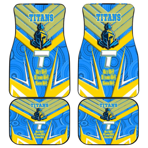 vibe-hoodie-front-and-back-car-mats-gold-coast-titans-naidoc-2022-sporty-style-front-and-back-car-mats