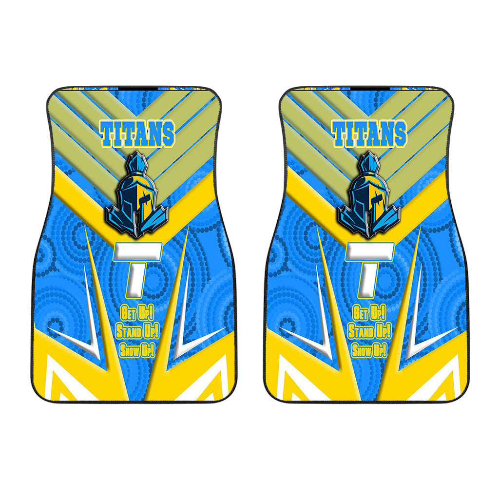 vibe-hoodie-front-and-back-car-mats-gold-coast-titans-naidoc-2022-sporty-style-front-and-back-car-mats