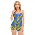 vibe-hoodie-clothing-parramatta-eels-naidoc-2022-sporty-style-womens-backless-romper-with-black-straps